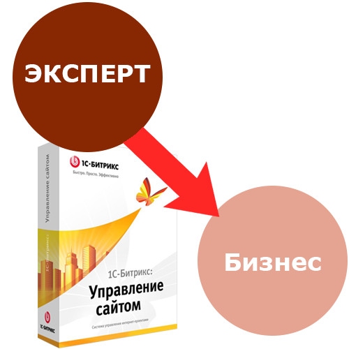 Программа для ЭВМ 1С-Битрикс: Управление сайтом. Лицензия Бизнес (переход с Эксперт)